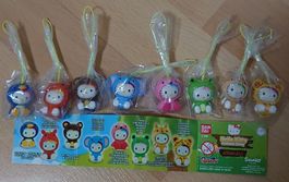 Hello Kitty BanDai Anhänger, komplett Set aus dem Jahr 2007
