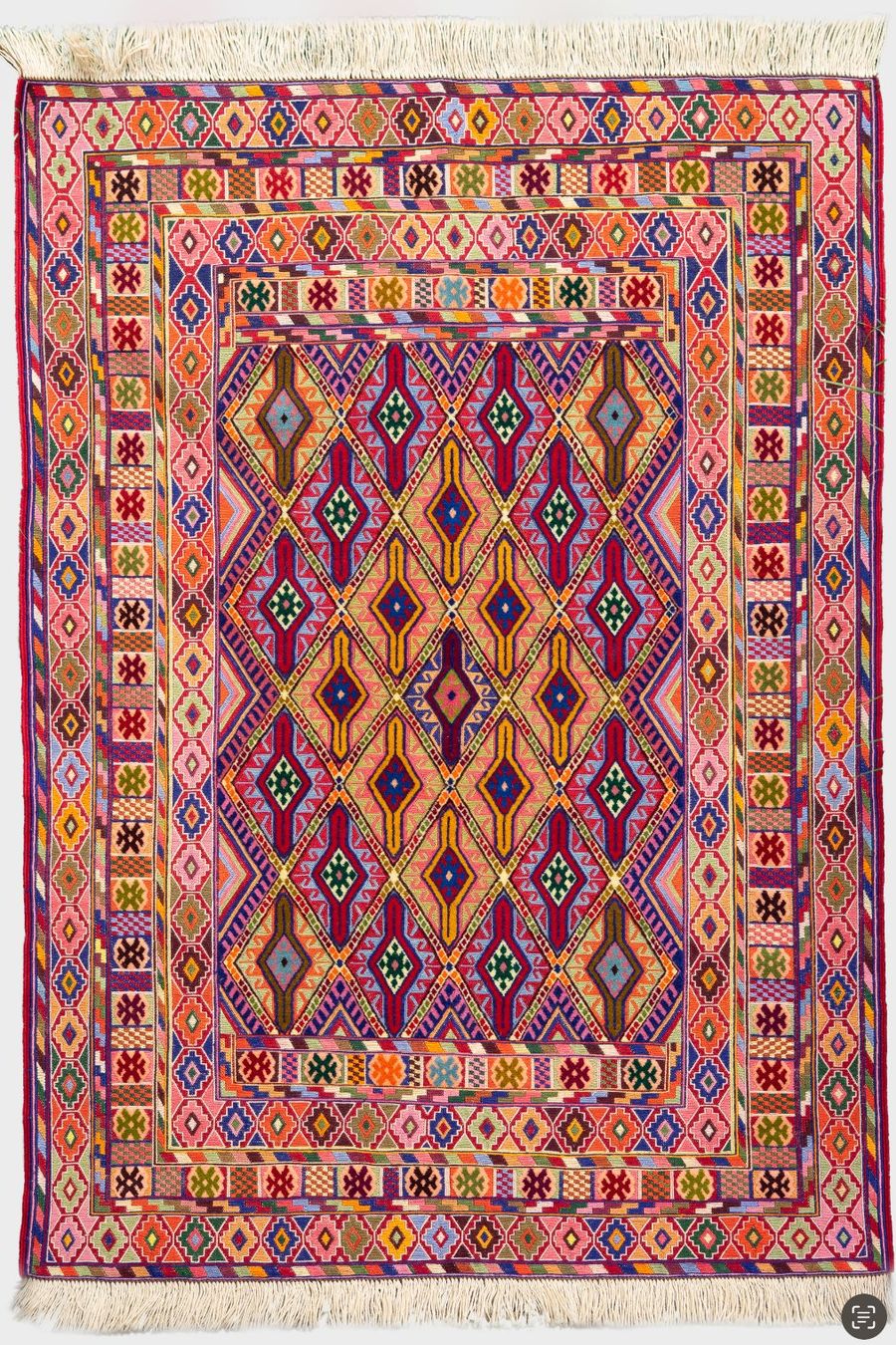 Kelim Tappeti: 148x111cm Afghan Kelim Handgemacht – Nuovo e nell'imballaggio originale da Luzern venduto da Hera.Kollektiv
