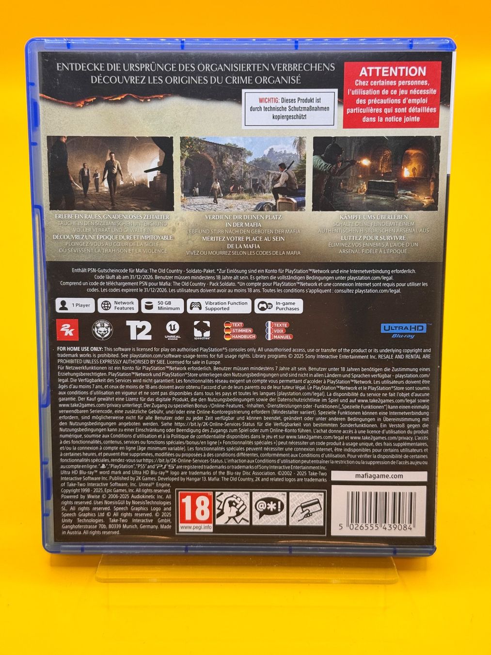 Sony Giochi: Mafia: The Old Country - PS5 – Usato da Oberwil b. Zug venduto da silver2024 1