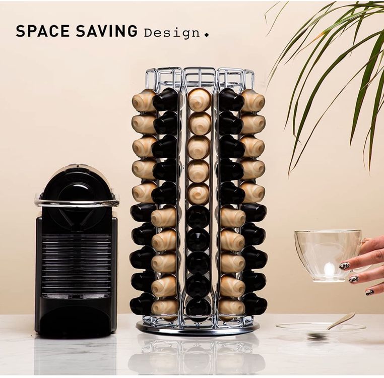 Kaffeekapselhalter Für Original-Kapseln - Wandmontage Organizer In Weiß