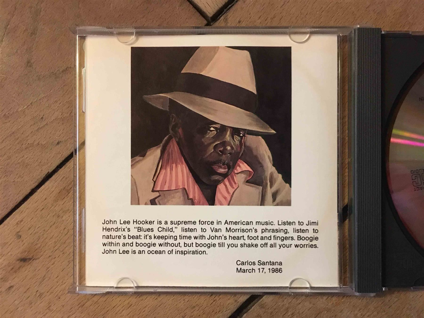 CD: John Lee Hooker Jealous, 1986 – Usato da Luzern venduto da Needful_Things 2