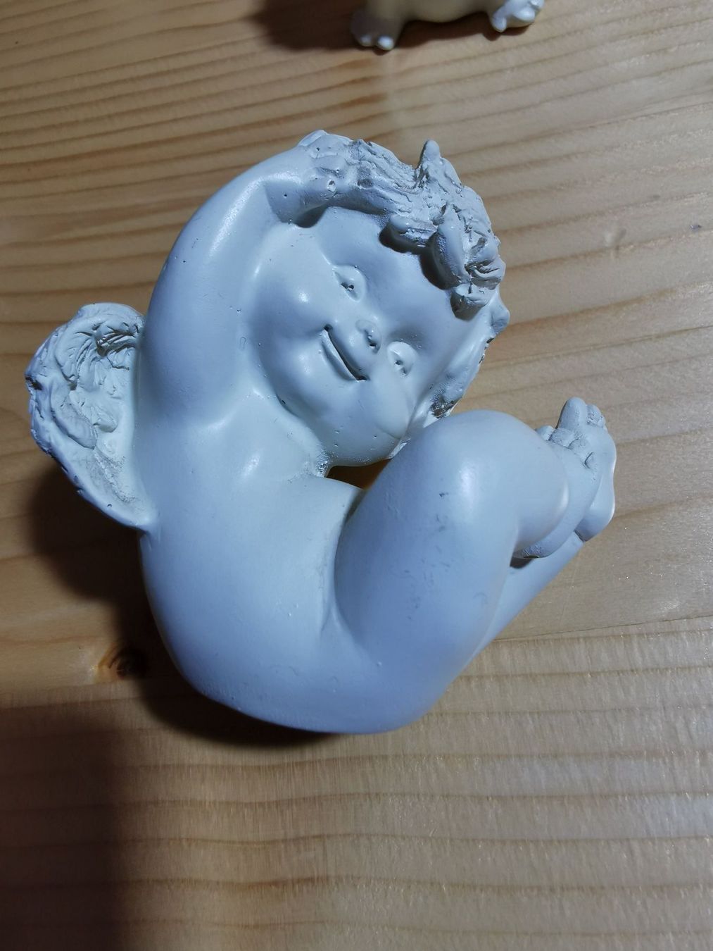 Statuette: Zwei Engel weiss sitzend – Usato da Sirnach venduto da windrad65 1