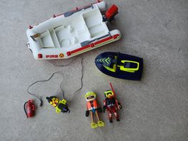 PLAYMOBIL 71464 Feuerwehrboot mit Aqua Scooter