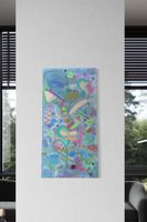 Colorful Abstract Art Painting for home decoration 30x60