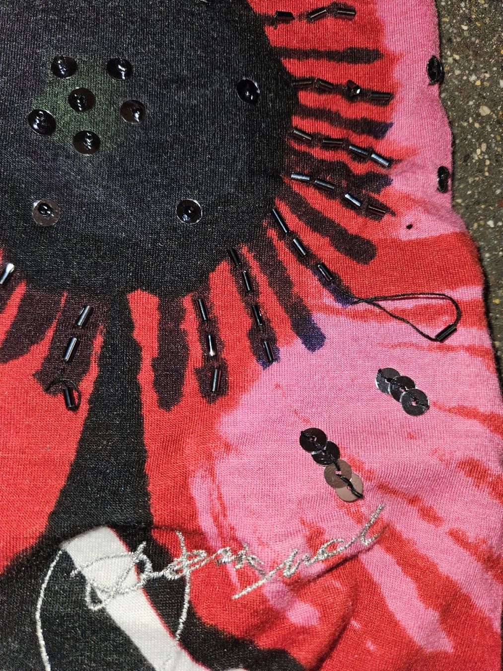 Desigual Vestiti: Kleid Desigual schwarz mit Blumenmuster Grösse M – Usato da Anwil venduto da tamoos 4