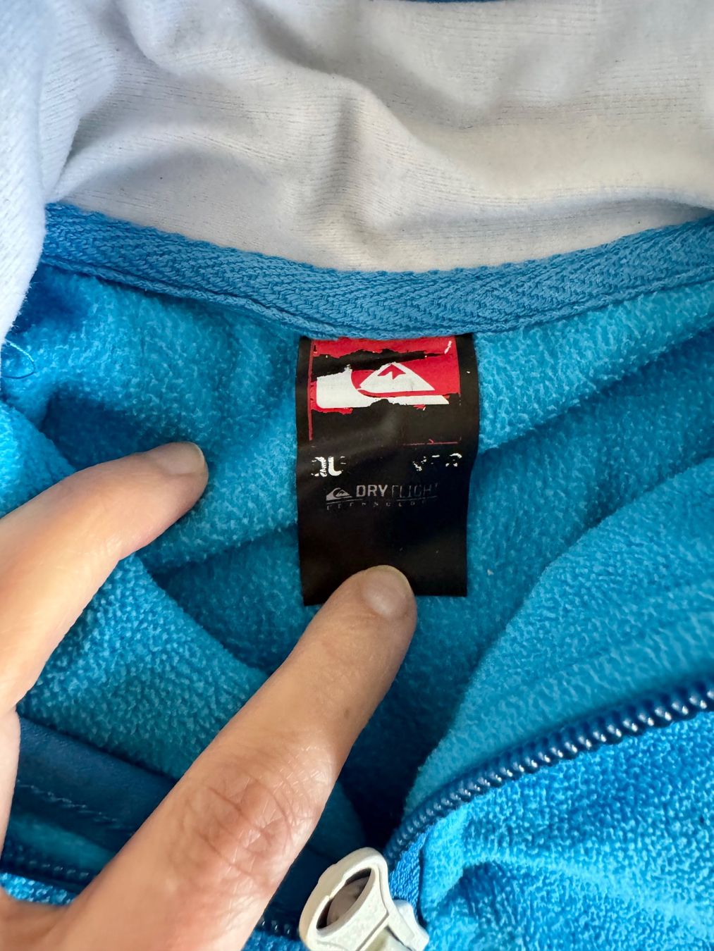 Quiksilver Pullover & Sweatshirts: Fleece Pullover Quiksilver blau – Gebraucht aus Biel/Bienne von linette78 1