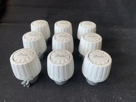 Danfoss Ventilkopf Thermostatkopf Heizregler m. Schraubbride