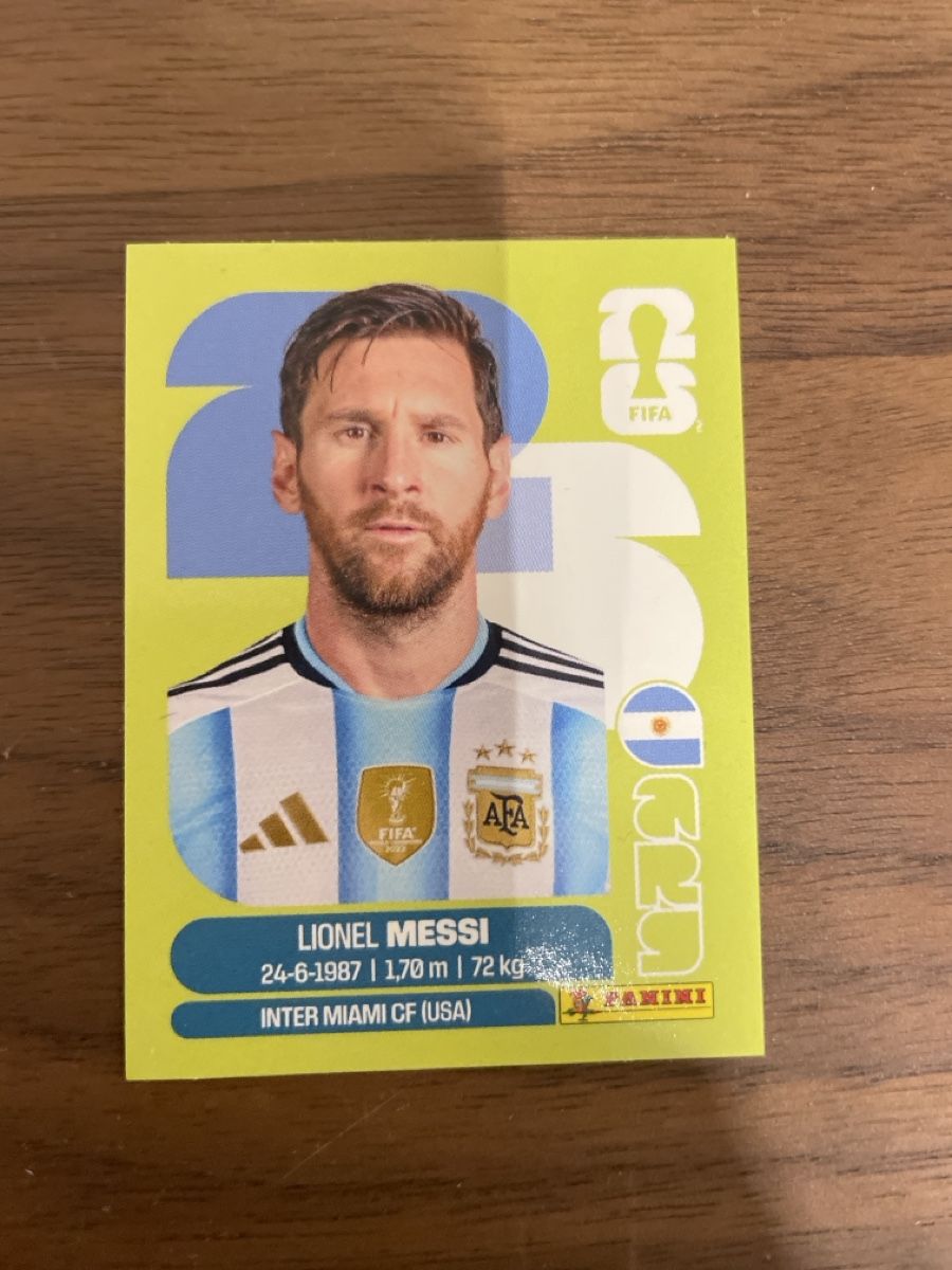 Panini Sammelbilder & Trading cards: Lionel Messi - Arg 17 – Neu (gemäss Beschreibung) aus Galgenen von Stefan780