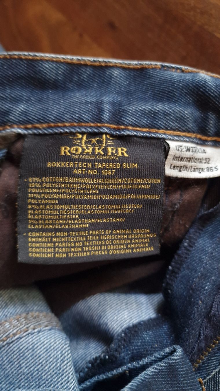 Rokker Jeans: Rokker Rokkertech Motorad jeans W33 L34 – Usato da Walde AG venduto da EnglishmaninCH 2