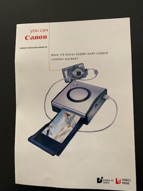 Canon Stampanti: Card Photo Printer Canon – Nuovo e nell'imballaggio originale da Stäfa venduto da minka75 1