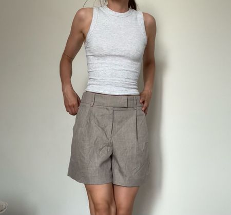 Kurze Hose Beige XS