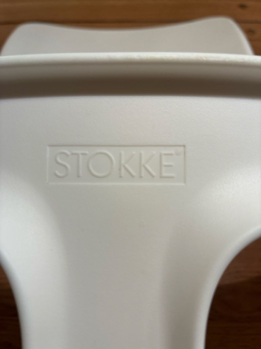 Stokke Seggioloni: Stokke Tripp Trapp Babyset weiss – Usato da Lostorf venduto da kroeste 1