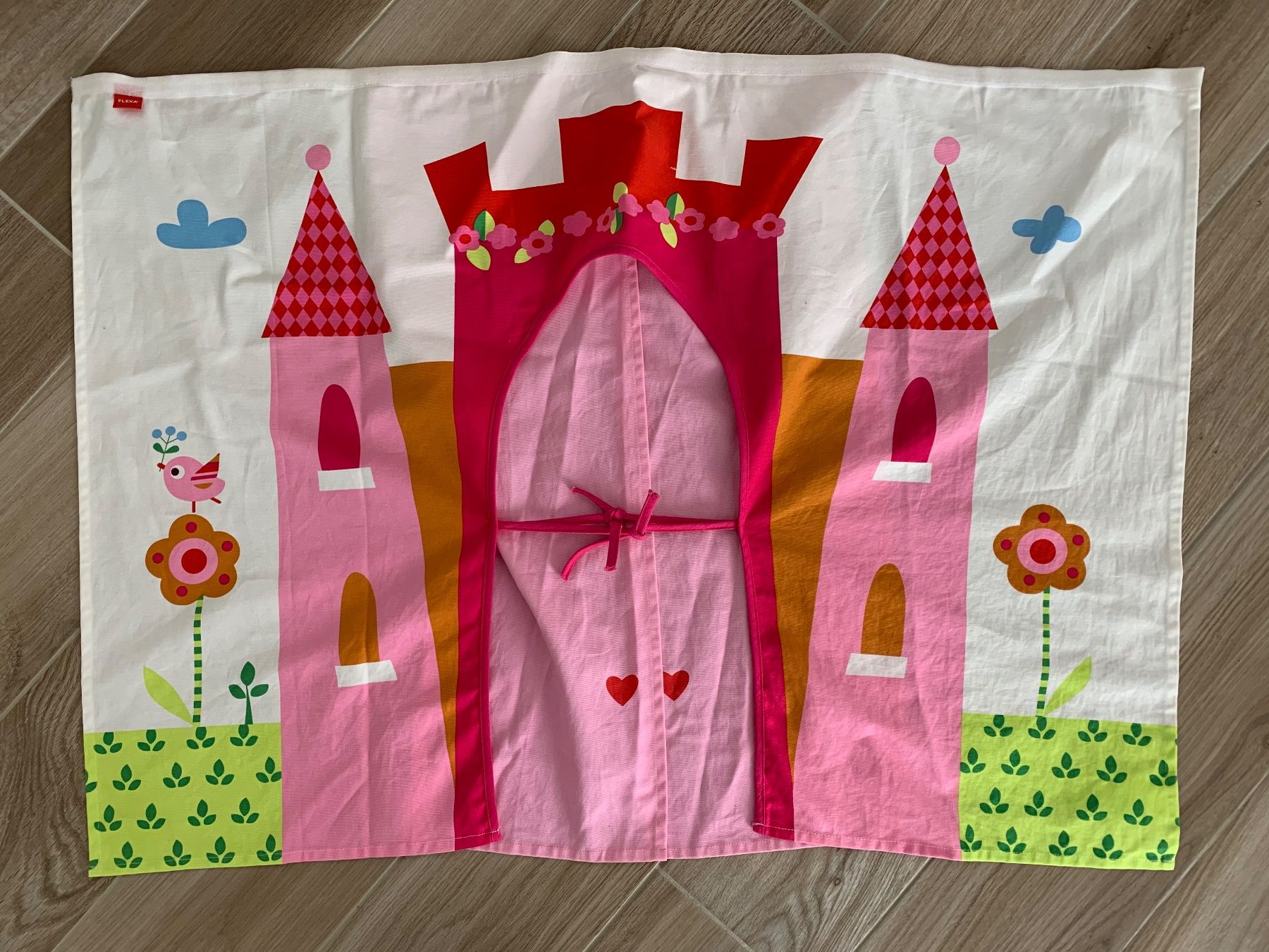 Flexa Letti: Flexa Halbhochbett Spielvorhang Prinzessin – Usato da Rudolfstetten venduto da Joyw 1