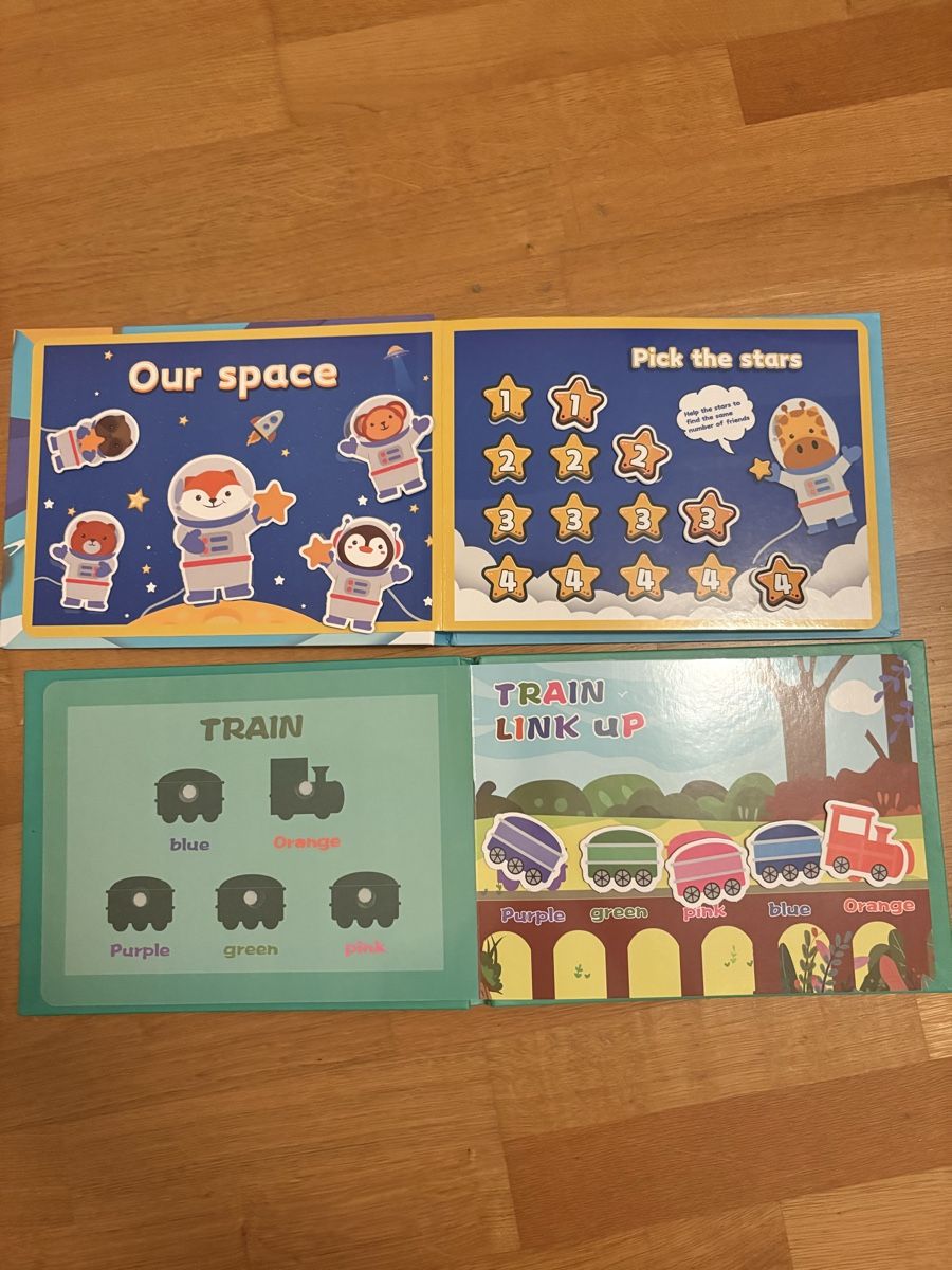Libri: Quiet Books for toddlers, educational, two books set – Usato da Riehen venduto da vel_8xqm 2