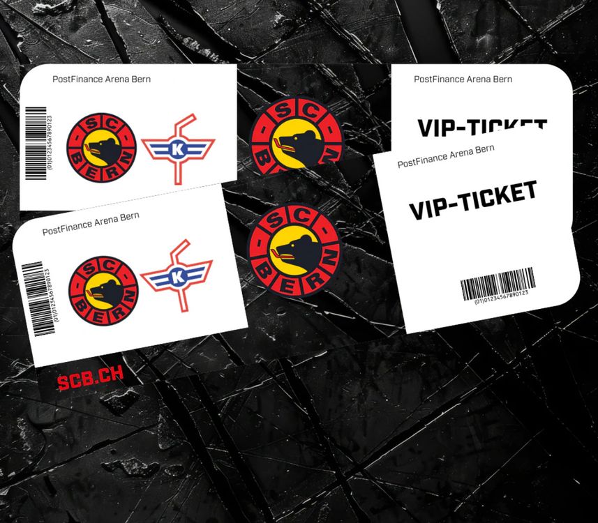 SCB vs SC Tigers VIP Tickets (Neu und originalverpackt) in Bern für CHF ...