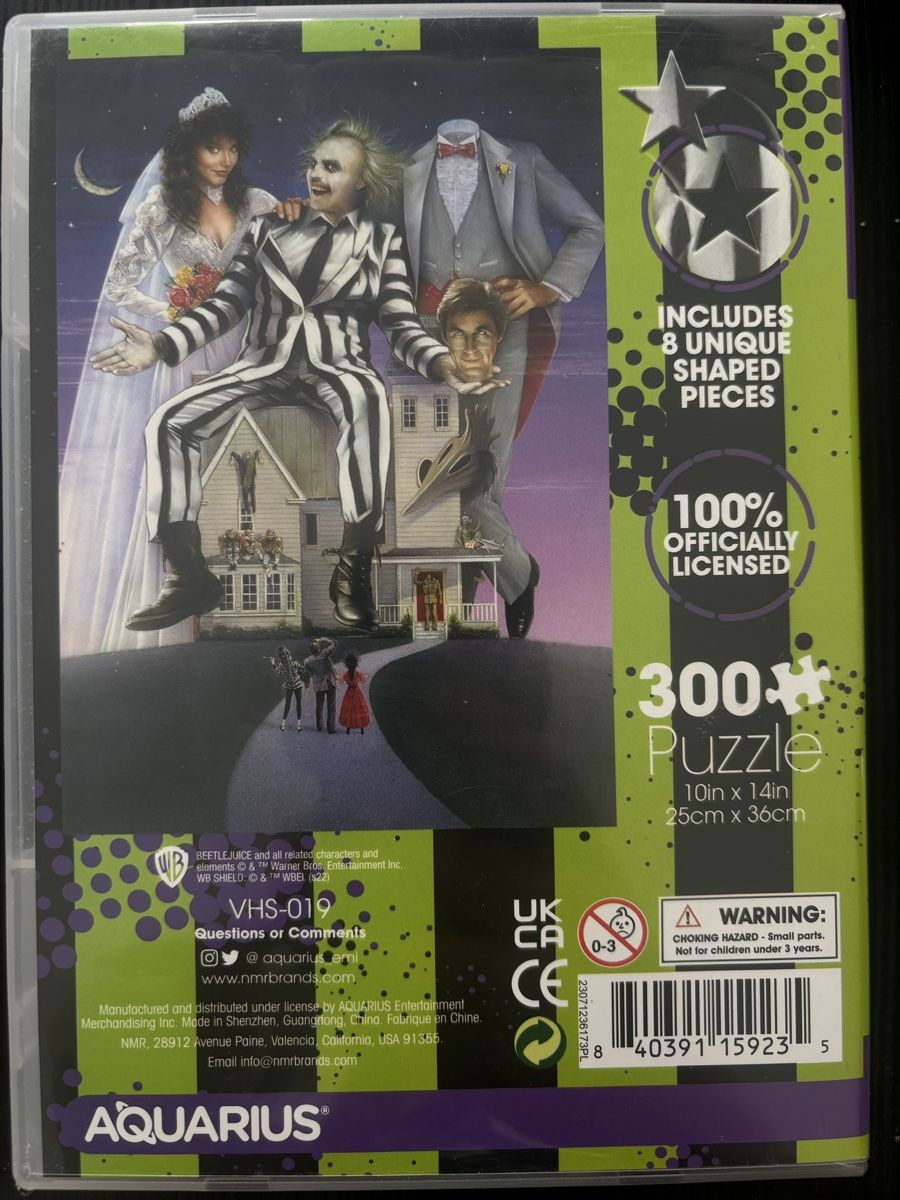 Puzzles: Puzzle Beetlejuice 300 pièces – Gebraucht aus Rue von Juliechaillet99 1