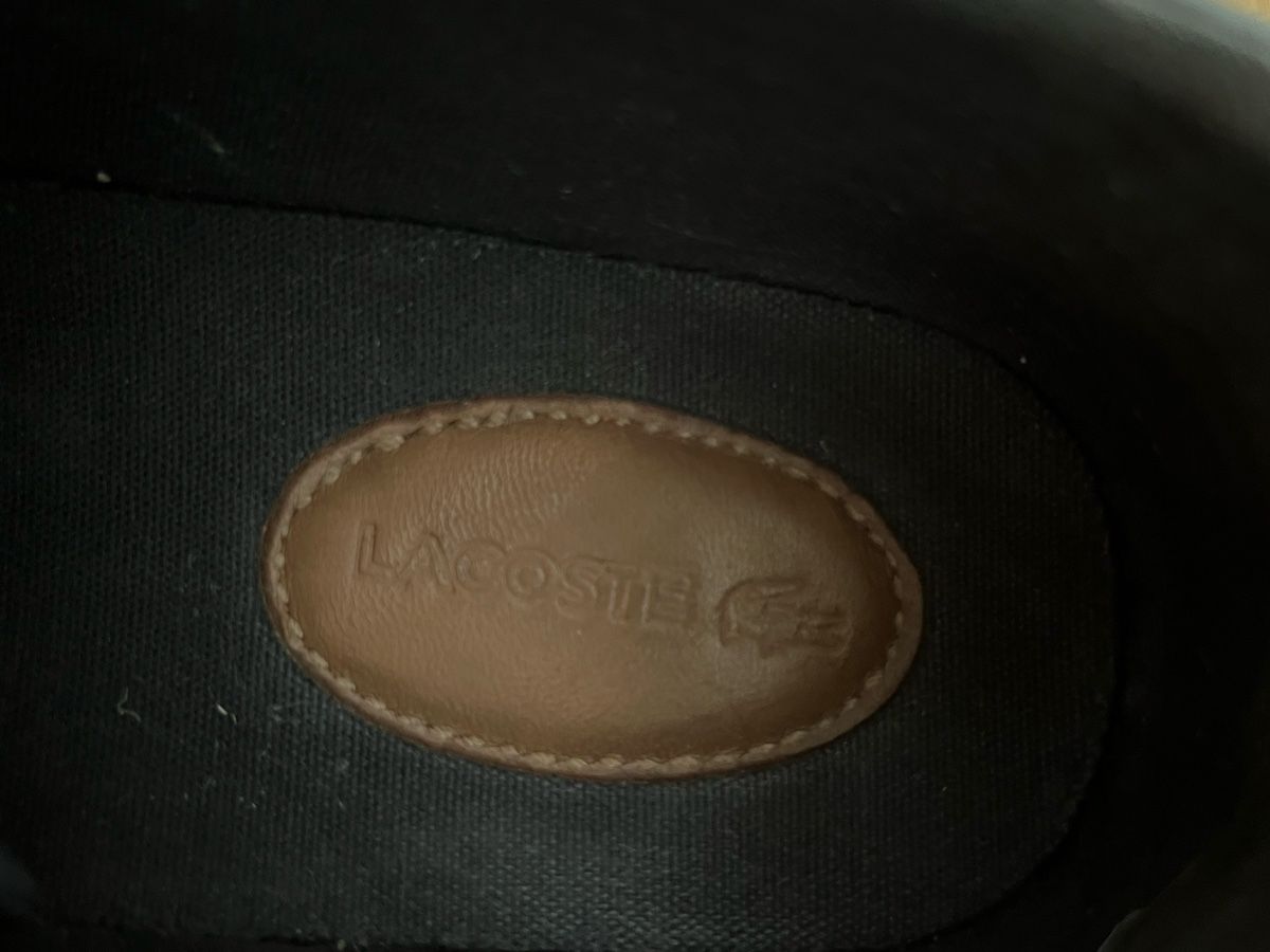 Lacoste Scarpe da donna: Schwarze Lacoste Damen Sneaker, Grösse 38 – Usato da Dietlikon venduto da arneis47 1