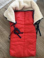 Fusssack rot mit Fell