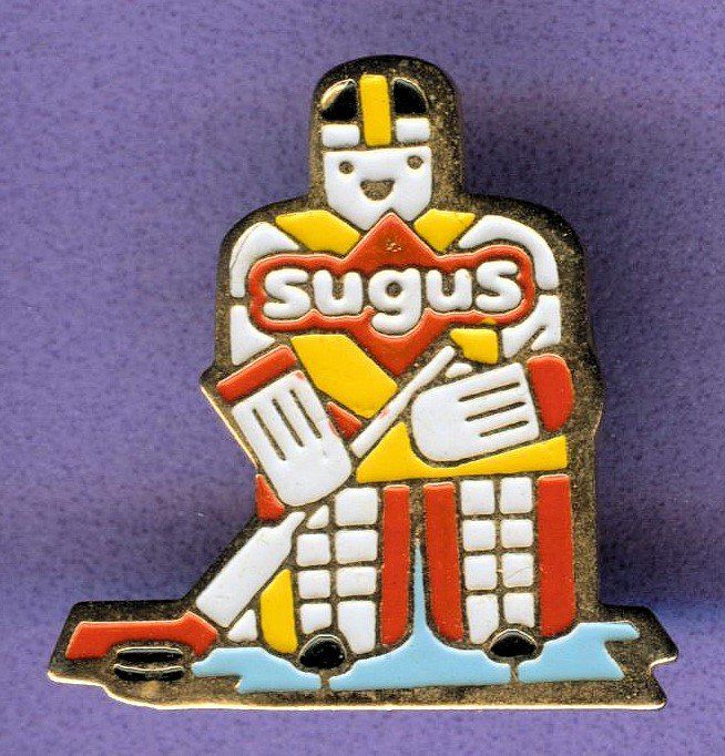 Sugus Placchette & Badge: sugus   Eishockey – Usato da Winterthur venduto da Sammleroase