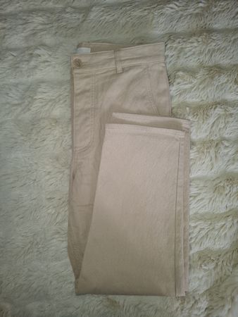 COS Pantalon Droit Minimaliste Beige - Taille 34