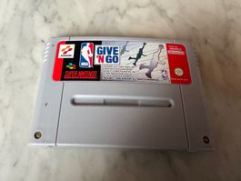NBA GIVE N GO SPIEL FÜR SUPERNINTENDO