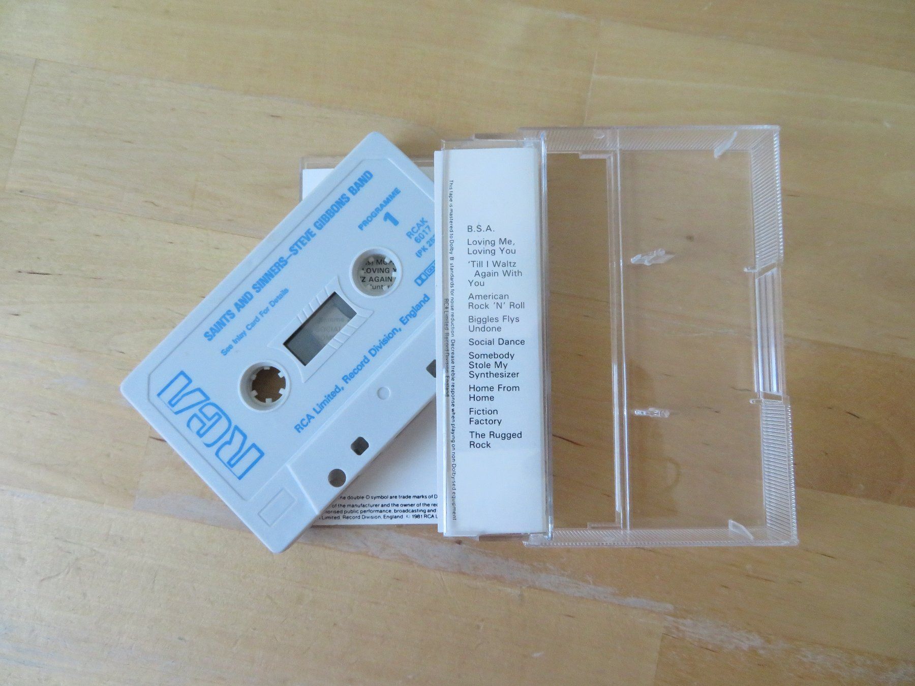 Cassettes audio: STEVE GIBBONS BAND "Saints&Sinners" – D'occasion à zürich par Goldimmund 1