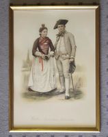 Bild Walliser Trachten - Lötschenthaler Hochzeitsleute