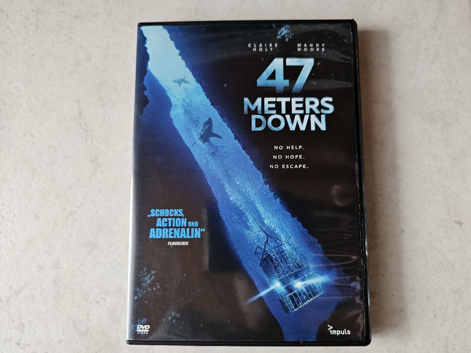 Tutti i DVDs: 47 Meters Down – Usato da Schneisingen venduto da backstore24