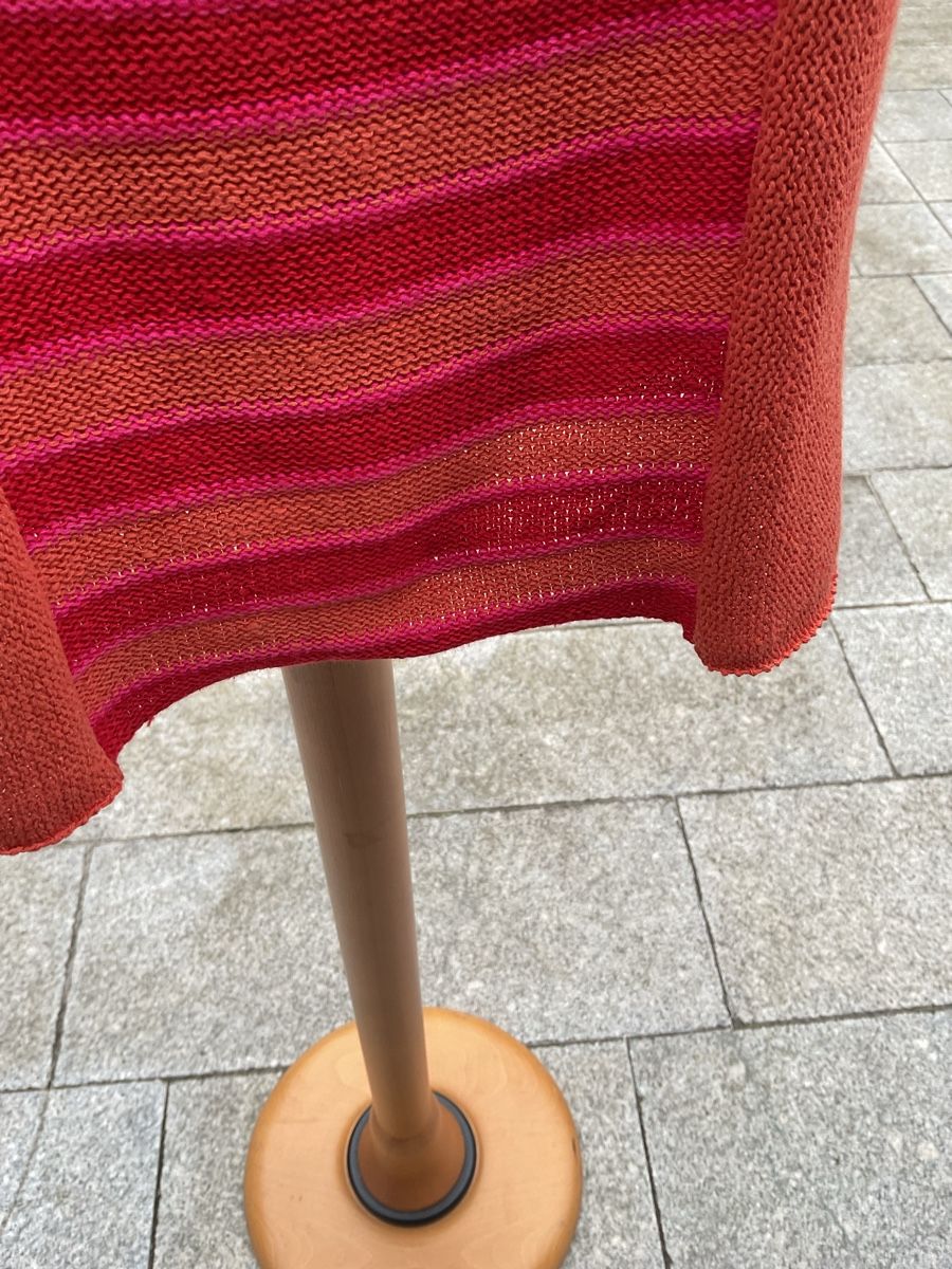Pullover & Sweatshirts: Kurz Arm Strick Pullover M Linen / Cotton Orange rot Töne – Neu (gemäss Beschreibung) aus Wil ZH von RiccardaWegmann 7