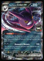 Team Rocket's Crobat ex #122 Pokemon Destined Rivals
