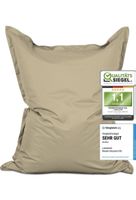 XXL Sitzsack 140x180 cm Beige mit neuem Kord-Bezug | Sehr gu