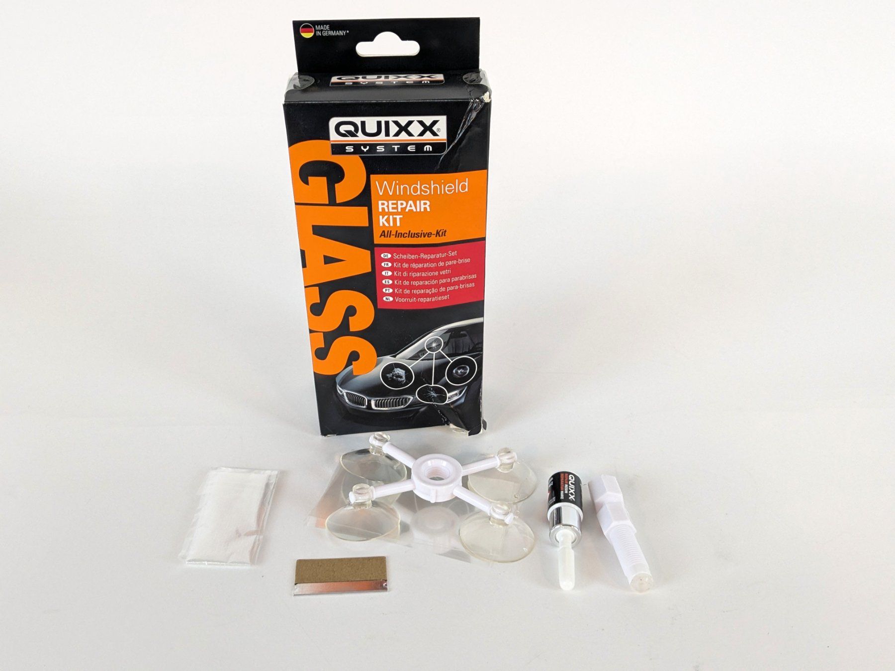 Tutti gli attrezzi: QUIXX SYSTEM Windschutzscheiben Repair Kit – Nuovo (secondo la descrizione) da Thun venduto da Restwert_Thun