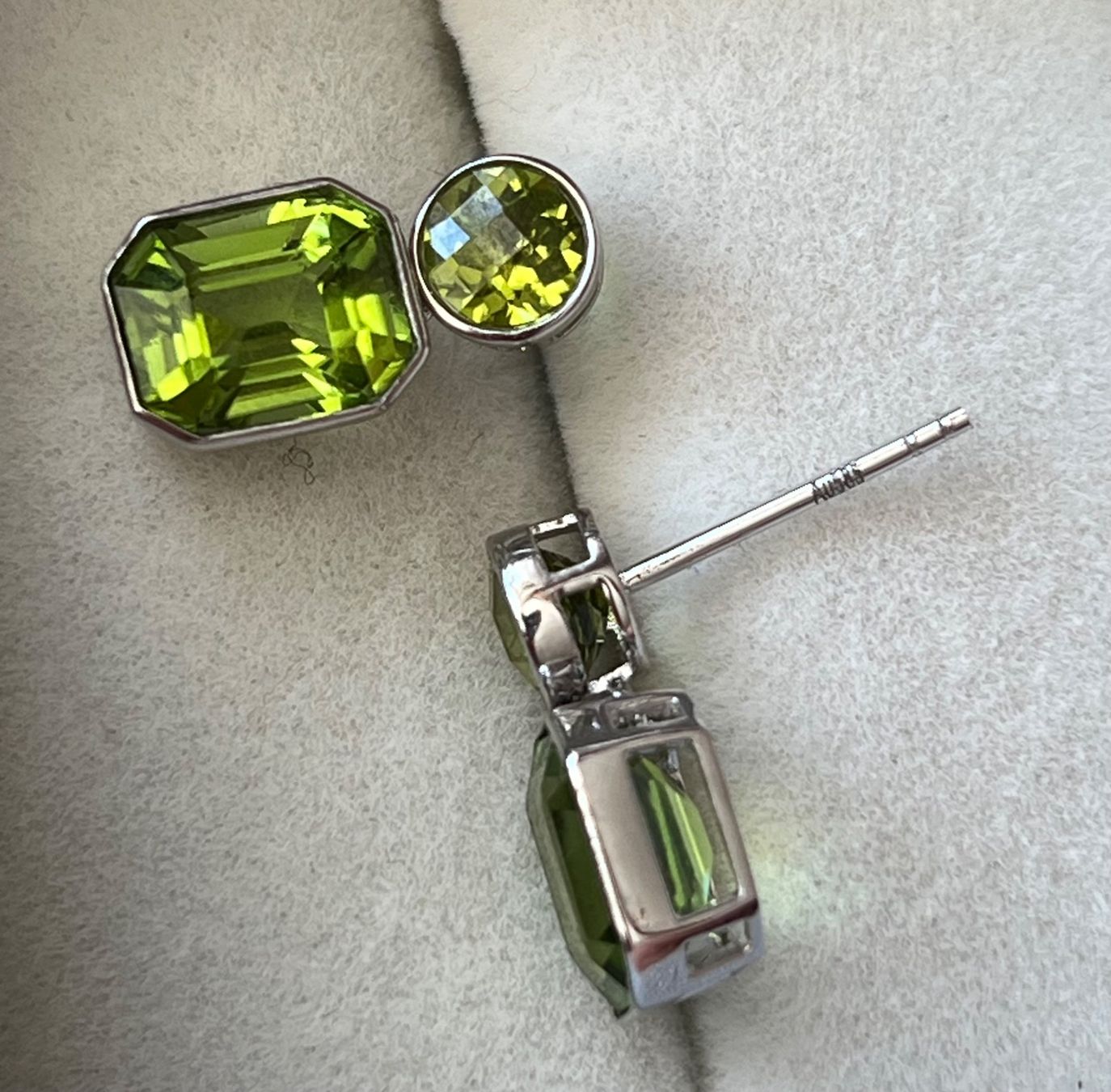 Orecchini pendenti & Orecchini a lobo: Ohrringe in 14k Gold mit Peridots – Nuovo (secondo la descrizione) da Bern venduto da Steinfieber 3
