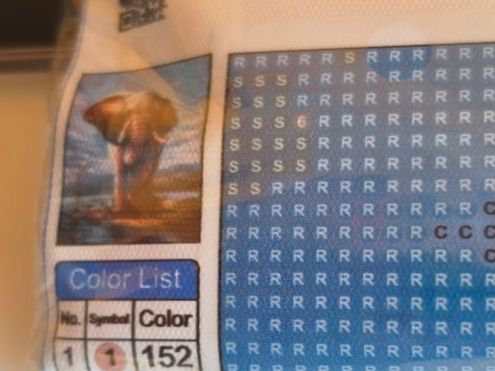 Bastelsets: DIAMOND PAINTING ELEFANT – Neu und originalverpackt aus Dintikon von bonita099 1
