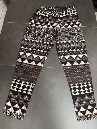 Vila Stoffhose mit Muster, Grösse S