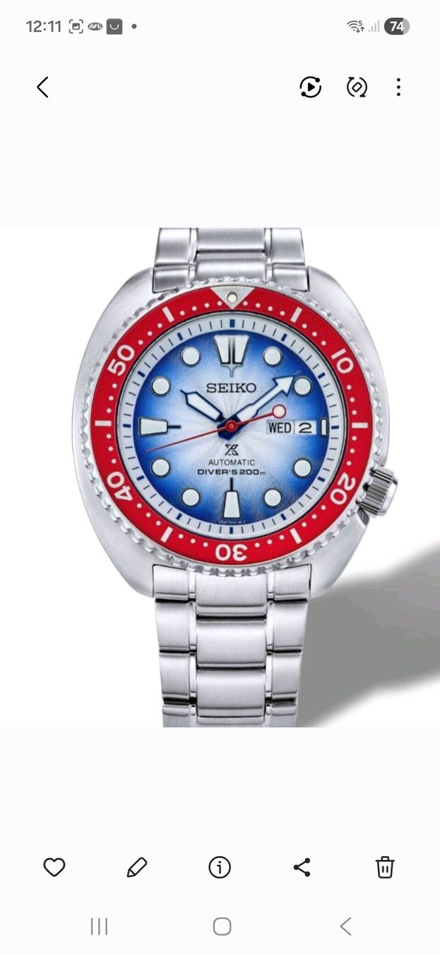Seiko Orologi: Seiko Prospect Diver Limited Edition.Siamese Fighting Fish. – Nuovo e nell'imballaggio originale da St-Cergue venduto da gar_x2b7 2
