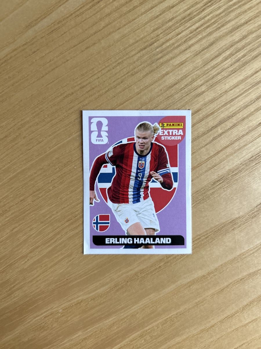 Panini Carte collezionabili: Panini Extra-Sticker Haaland – Nuovo (secondo la descrizione) da Zürich venduto da giacoA