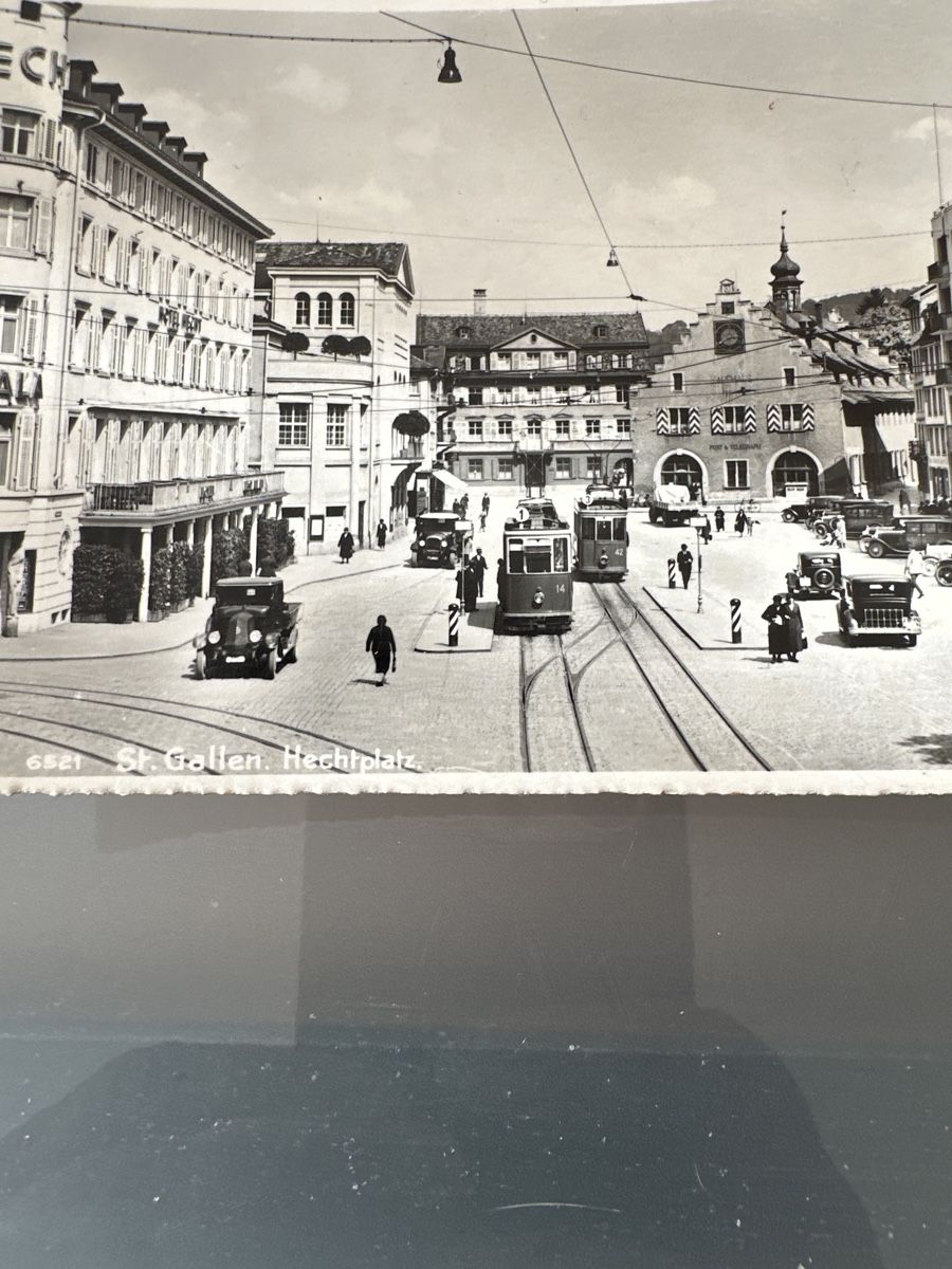 Cartoline postali: St. Gallen Hechtplatz – Usato da Morbio Inferiore venduto da Ecod 1