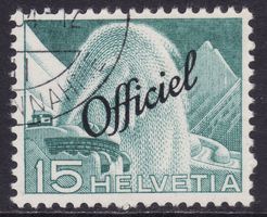 Verwaltungsmarke SBK-Nr. 67 (Technik und Landschaft 1950)