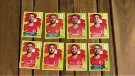 Panini Karten Fussball Türkei Set