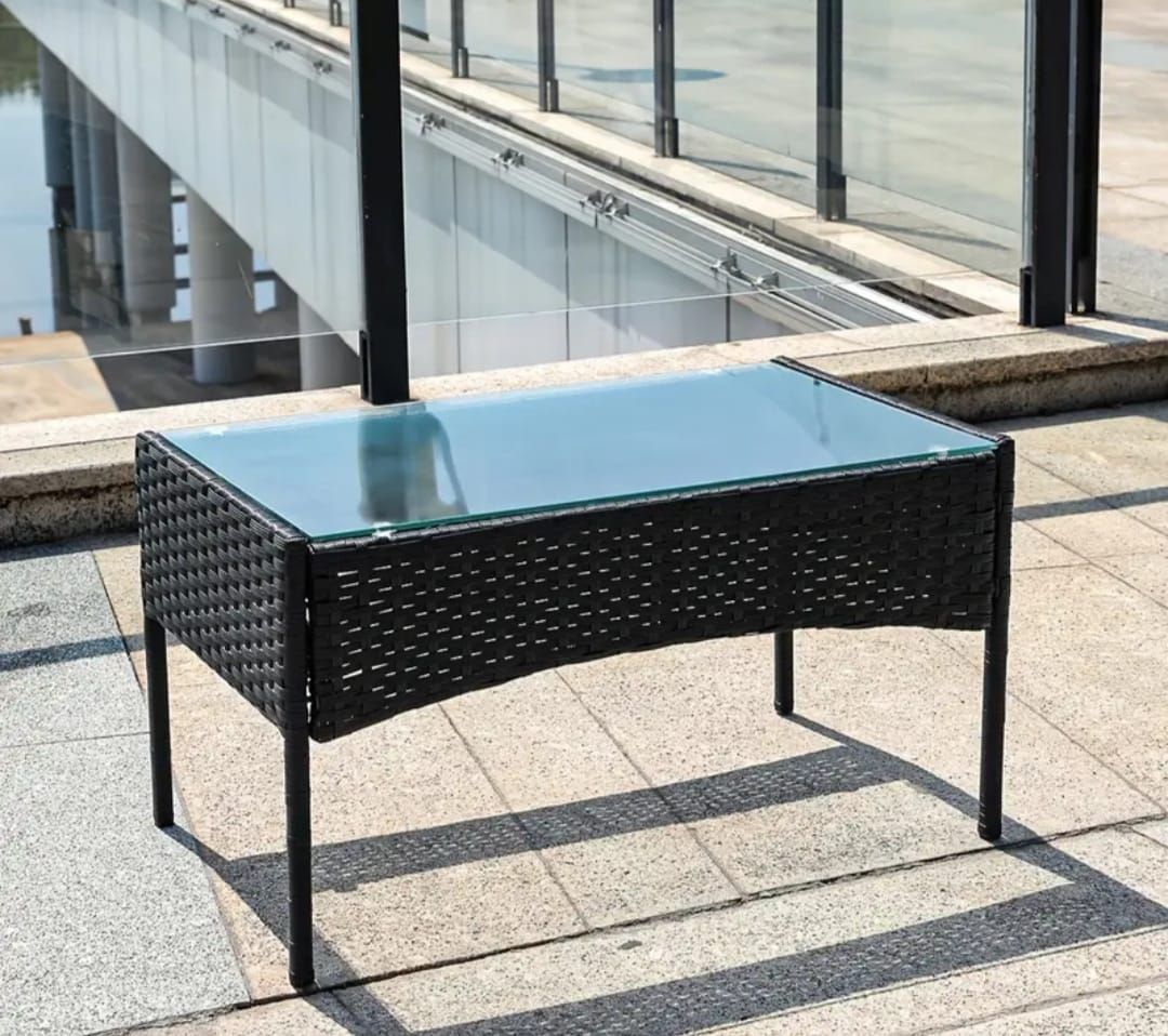 Tischset: Rattan-Lounge Set Neu Farbe: schwarz – Neu und originalverpackt aus Hochdorf von b1.p 4