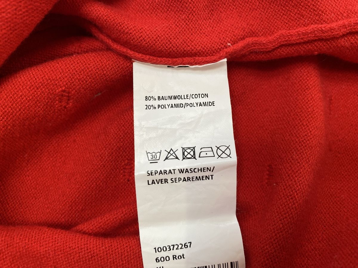 Manor Maglioni & Felpe: Manor Damen Pullover, Gr.L, Baumwolle, Rot – Nuovo (secondo la descrizione) da Buochs venduto da H16 5