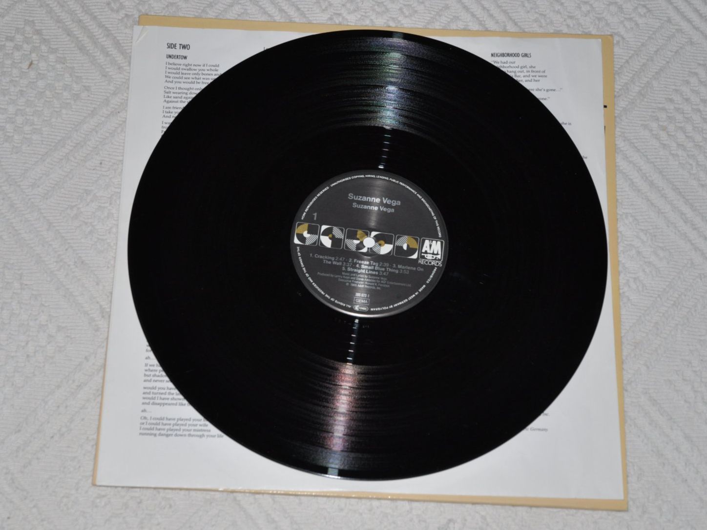 Schallplatten: LP Suzanne Vega (1985) – Gebraucht aus Boll von Theodora15 4