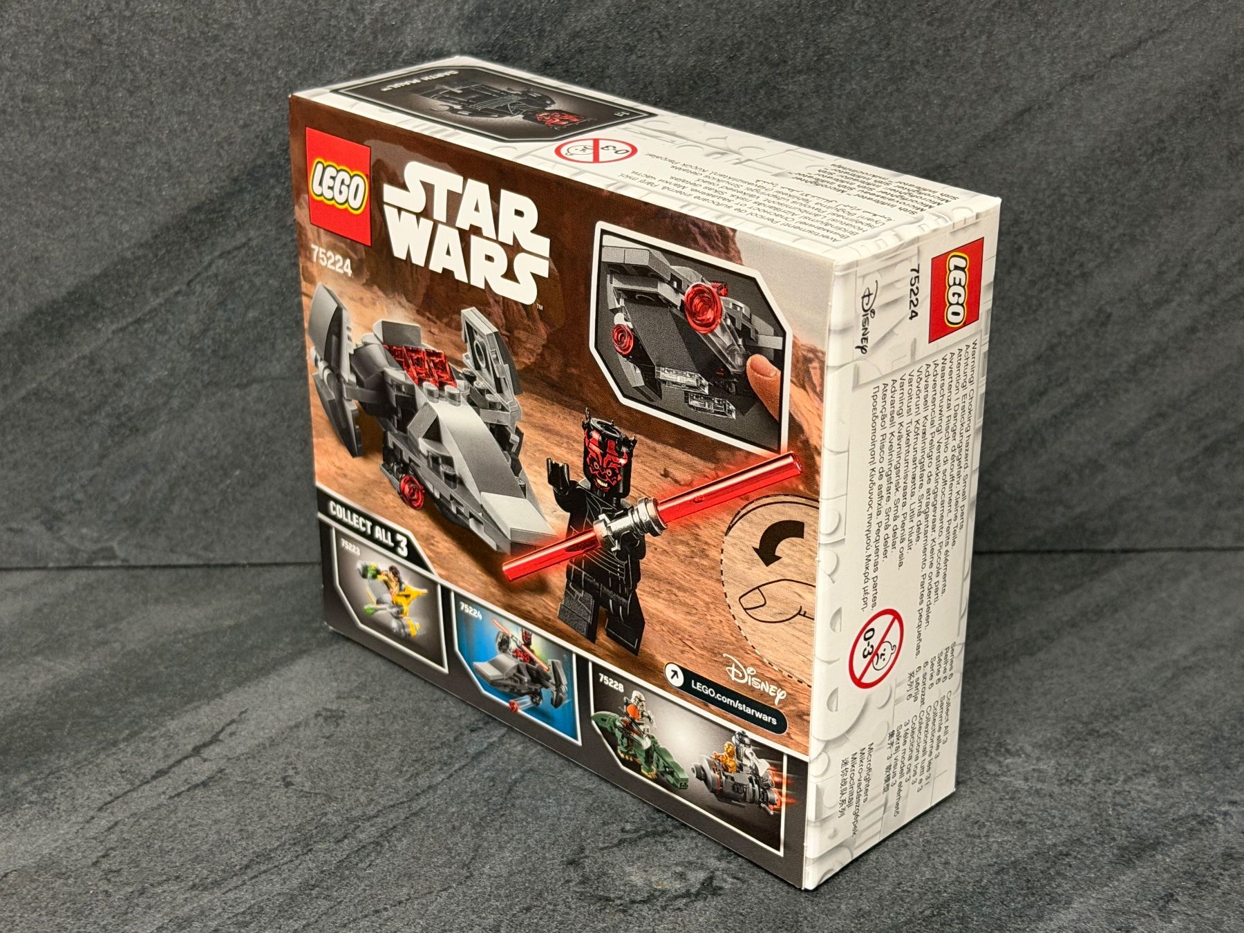 Lego Kit di costruzioni: LEGO Star Wars 75224 Sith Infiltrator Microfighter SEALED – Nuovo e nell'imballaggio originale da Villmergen venduto da Zydi 3