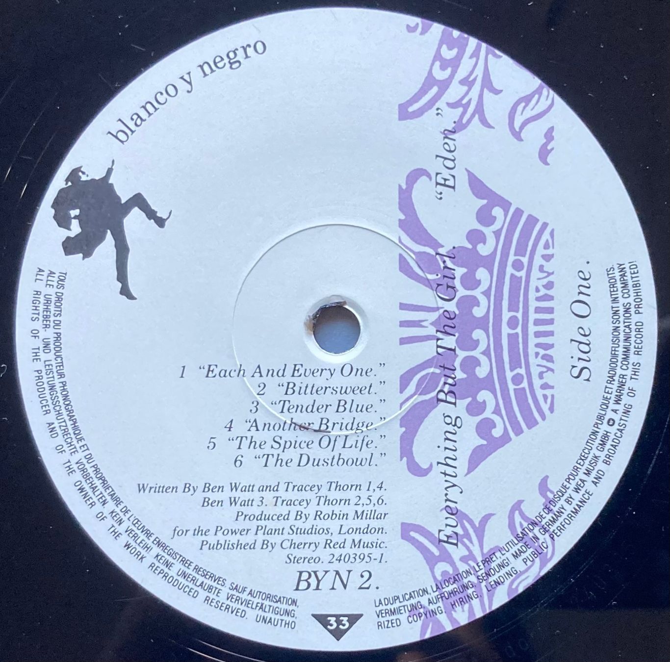 Dischi in vinile: EVERYTHING BUT THE GIRL - EDEN – Usato da Poliez-Pittet venduto da Newtown-Records 2