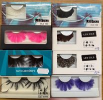 Déstockage – Lot n°4 Faux-cils professionnels en plumes