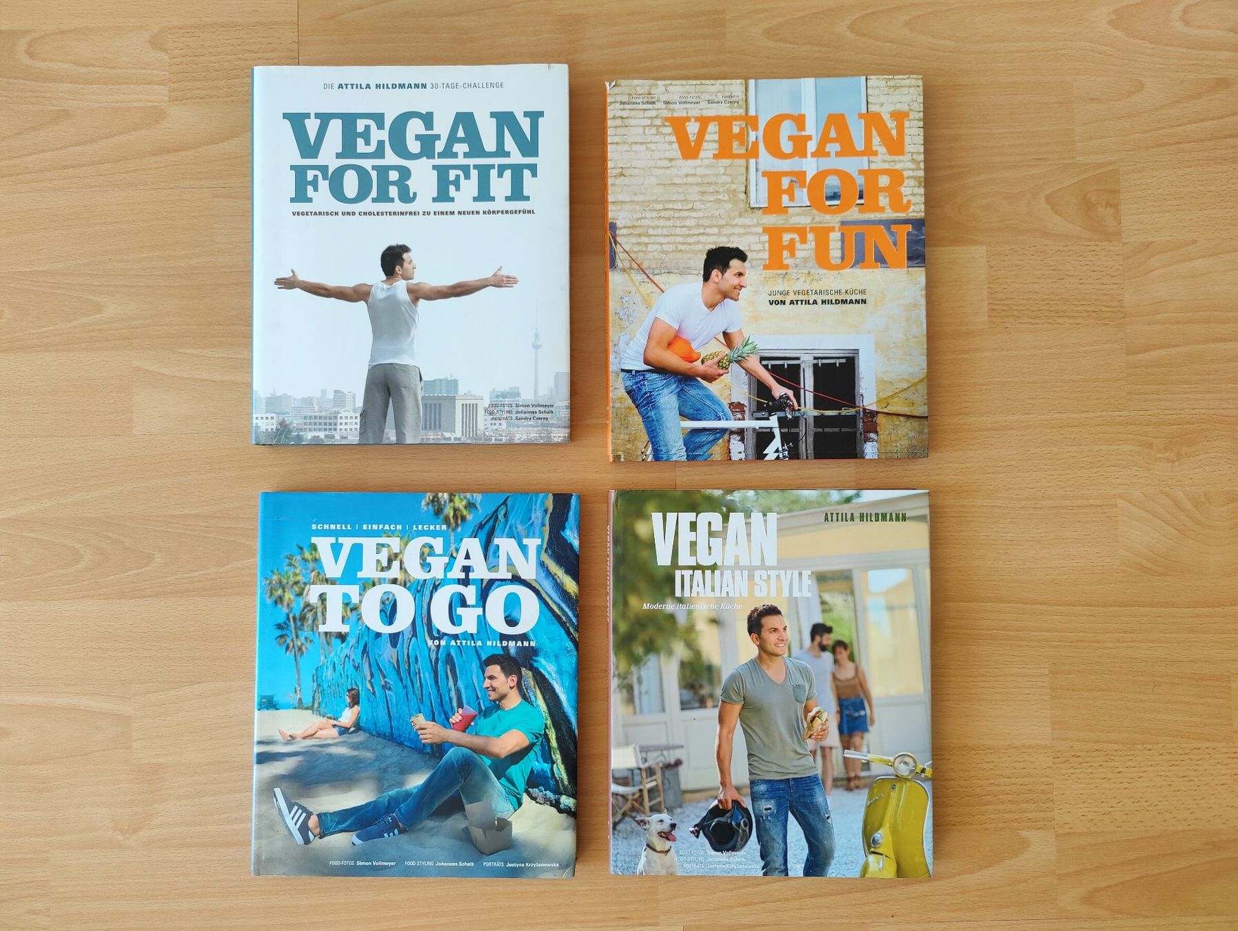 Libri: Vegan Kochbuch Bundle (4 Bücher) – Usato da Niederteufen venduto da C_Latura