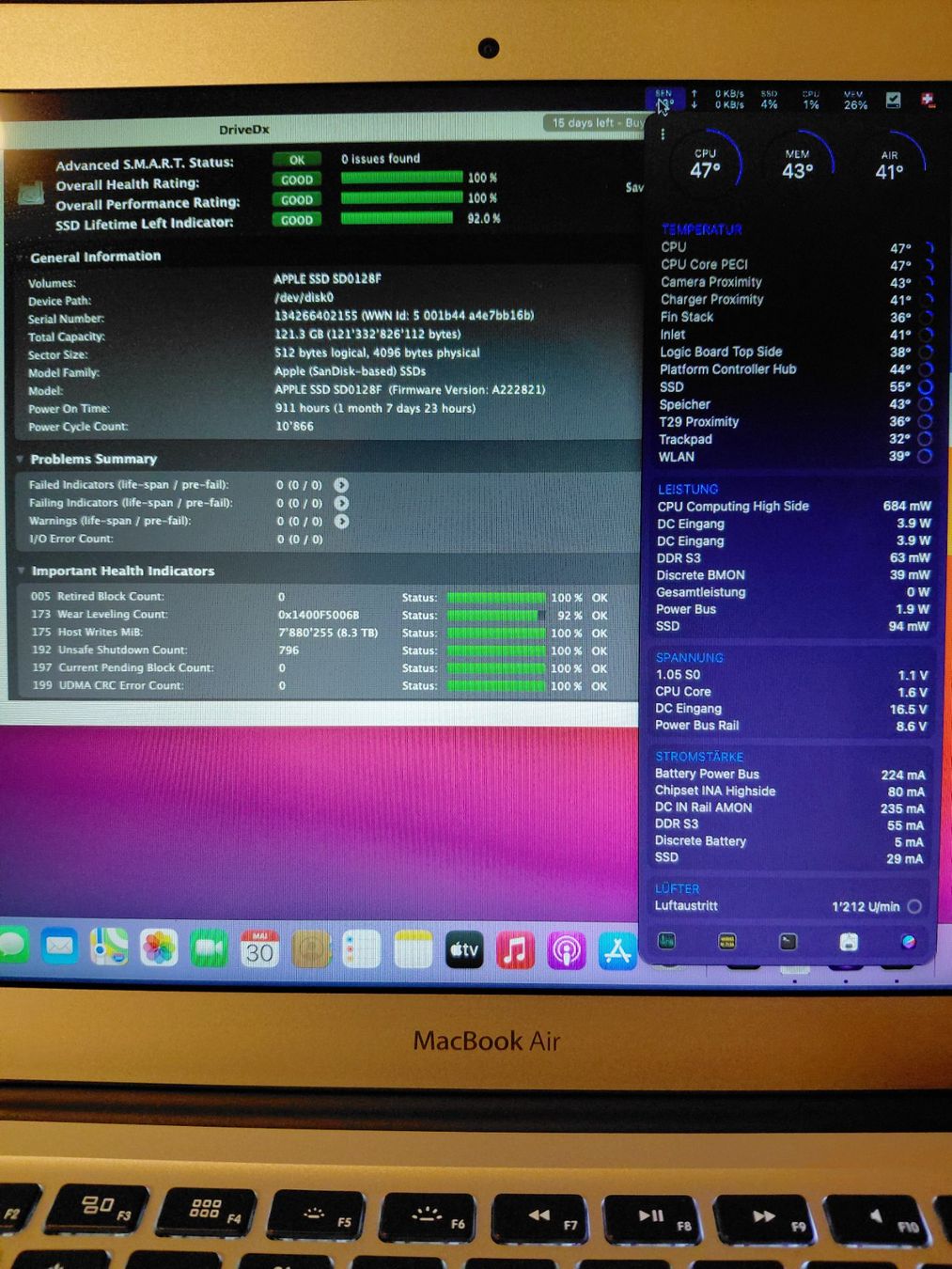 Apple Notebook: Apple Macbook Air 13" A1466 (Mid 2013) – Difettoso da Sion venduto da danylof 3