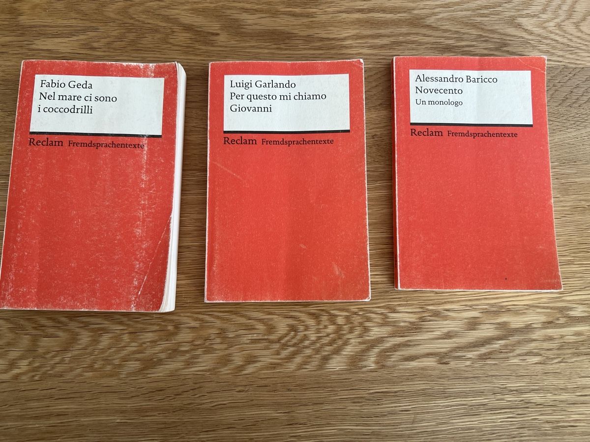 Bücher: Italienisch Reclam Bücher – Gebraucht aus Bühler von thyladriel