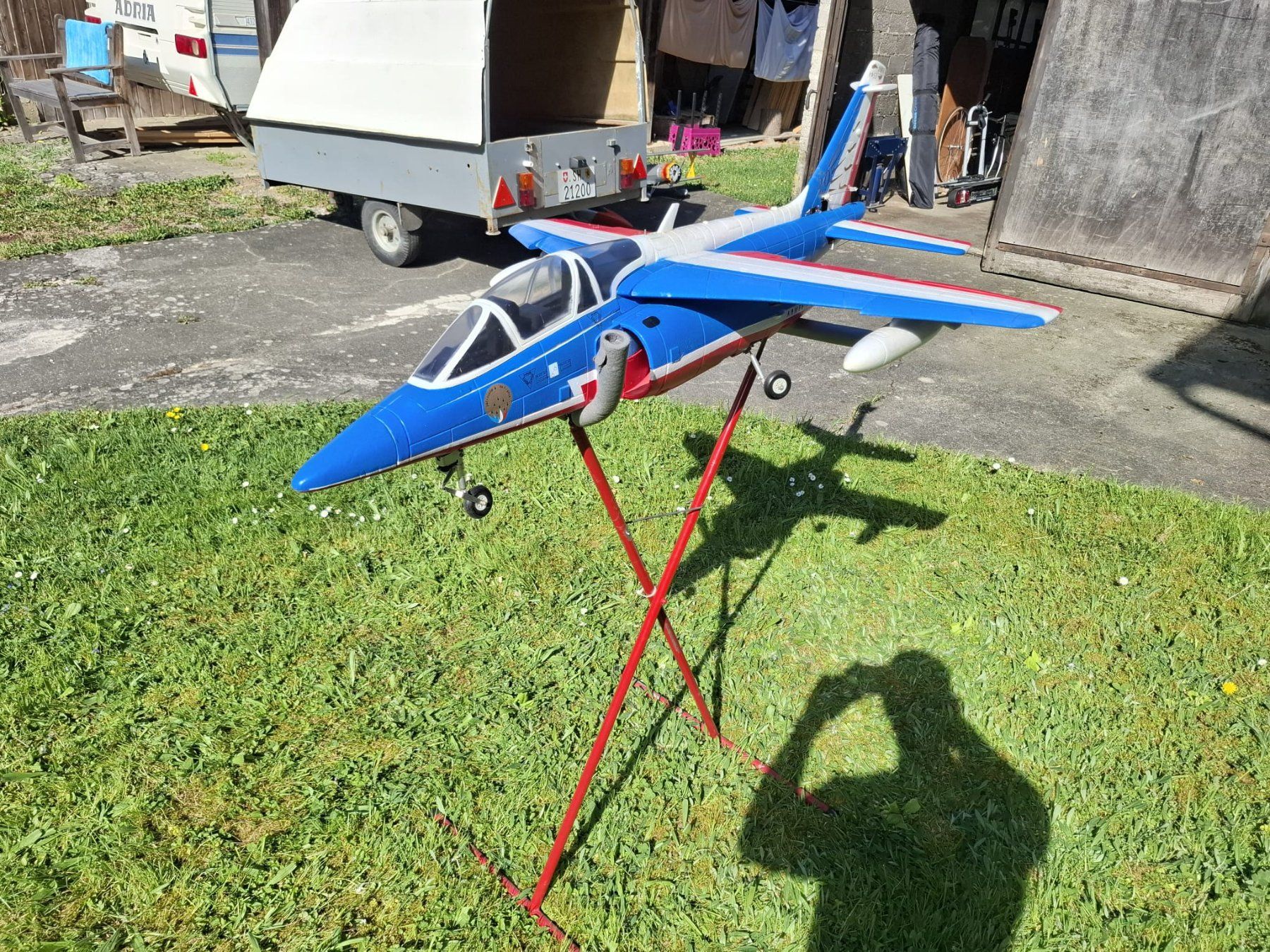 Modellismo RC: Alpha Jet Patrouille Suisse – Usato da Löhningen venduto da reto1999 3